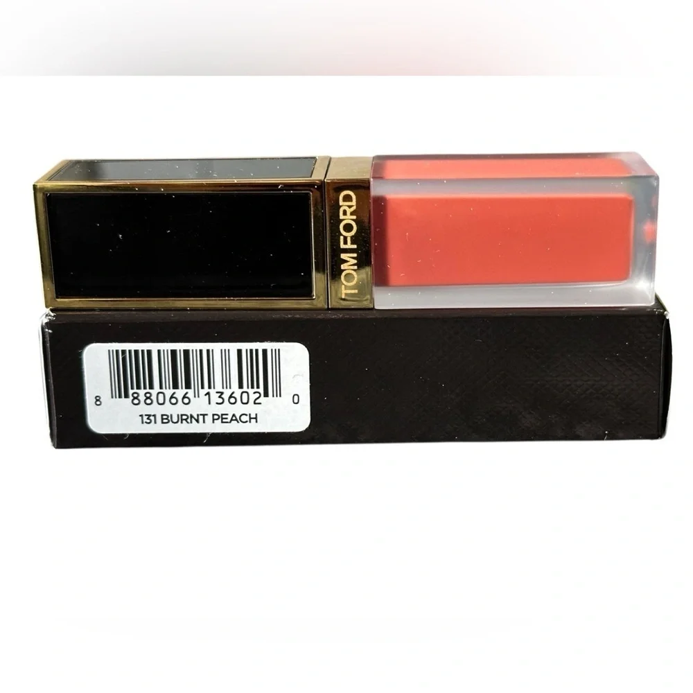 Tom Ford Liquid Lip Luxe Matte #131 Burnt Peach NWOT Cinnamon Brick